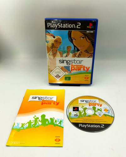 Ps2 spiel singstar - spiel, summer