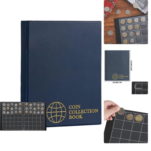 350 taschen münzalbum - 350-taschen, für