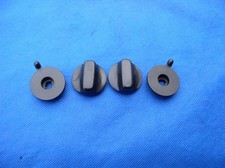 4 teil. Mercedes Becker Europa Avus Kurier Autoradio Radioknopf Drehregler Knobs