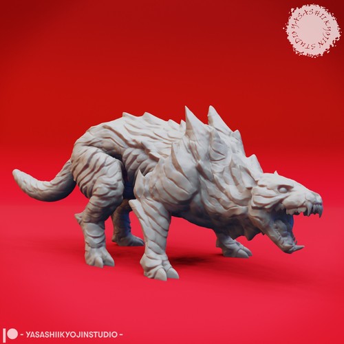 Hellhound devil dog - hellhound, infernal