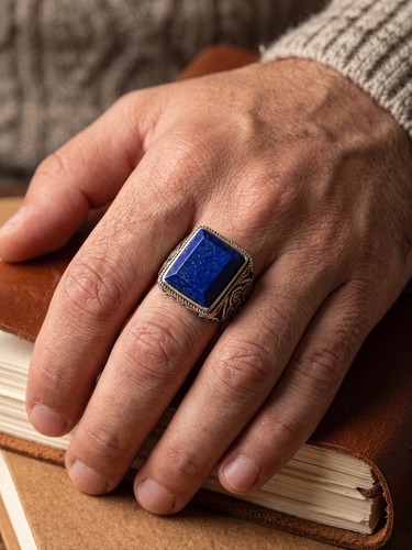 Natürlicher lapis lazuli - natürlicher,