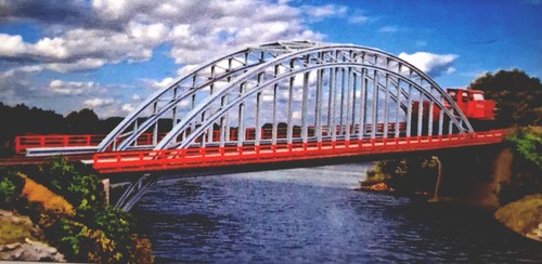Kibri 37669 weser brücke - n, weser-brücke