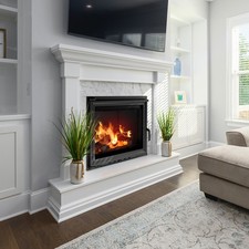 Wasserführender Kamineinsatz