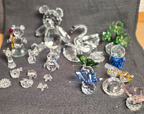 Konvolut glas tierfiguren - glas,