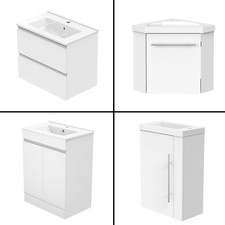 Badmöbel 40/45/50/60cm Weiß