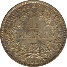 Deutsches Reich 1 Mark 1915 E