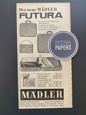 1963 mädler futura koffer - 1963,