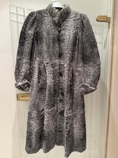 Edler Wendemantel aus Persianer und Leder