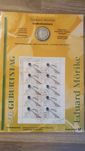 Brd numisblatt 2004 - , 4/2004