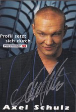 Autogramm - Axel Schulz (Boxen)