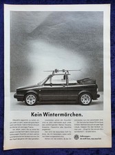 VW Golf 1 Cabrio, originale