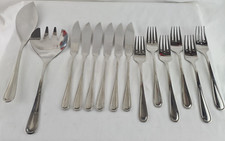 14tlg. Fischbesteck WMF Koblenz Cromargan für 6 Personen