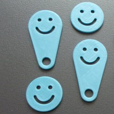 4x Einkaufswagen Chip