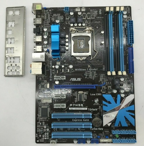 Asus p7h55 rev 00g - rev:1.00g, ddr3