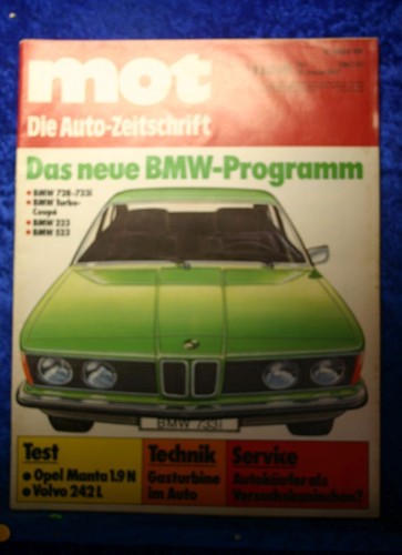 Mot bmw 728 - bmw, 523