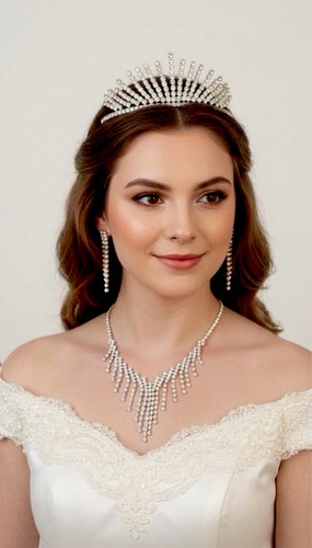 Teiliges diamant braut set - diamant,