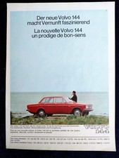 Volvo 144,  originale Werbung aus 1967, ganzseitig