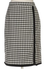 Pompoos Rock Damen Damenrock Gr. EU 38 Baumwolle Weiß #oqjc35v