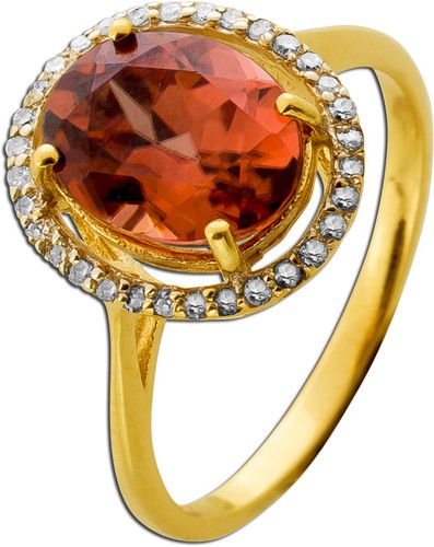 Morganit ring gold - ring,