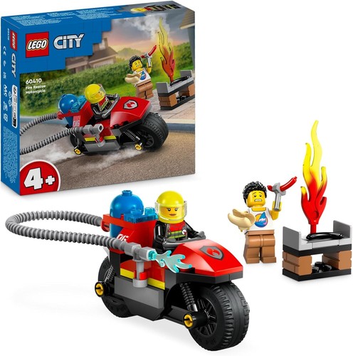 Lego city feuerwehr motorrad - city, feuerwehr-motorrad