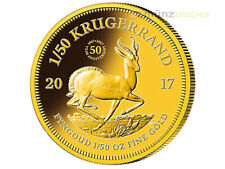 Krugerrand Krügerrand 1/50 oz Gold Südafrika South Africa PP 2017
