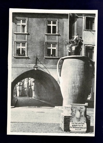 Ansichtskarte bunzlau der - ansichtskarte,