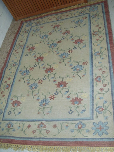 Indischer teppich 140 200 - 140, cm