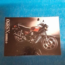 Yamaha XS 850 Prospekt Brochure  ca. 1980 Sprache: Deutsch 4 Seiten