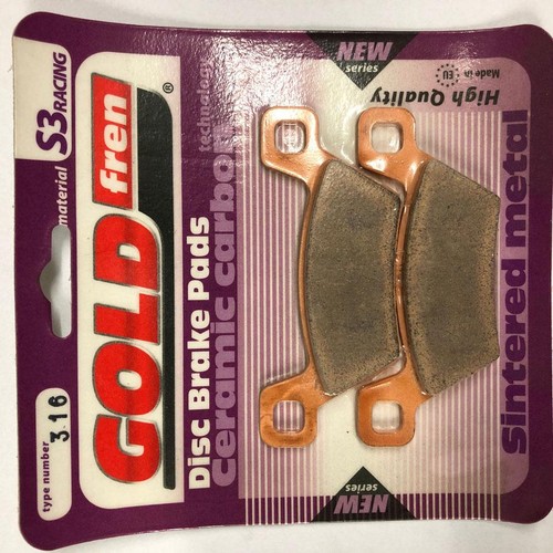 Goldfren bremsbeläge 316 - bremsbeläge, s3-316