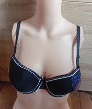 Bügel BH schwarz/weiß Punkte
