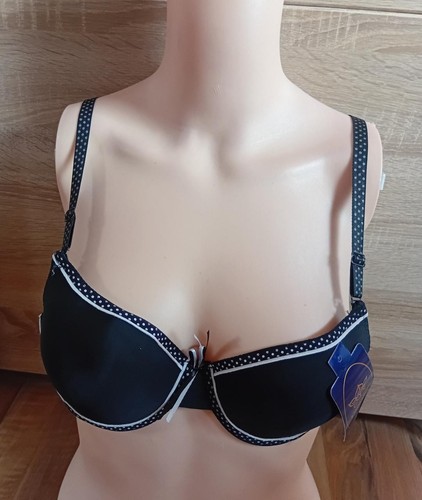 Bügel schwarz weiß punkte - schwarz/weiß,