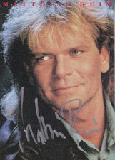 Autogramm - Matthias Reim