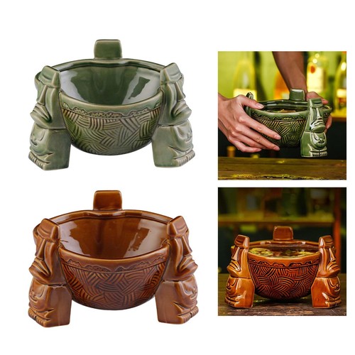 Keramik bowle dreibeinigen - bowle,