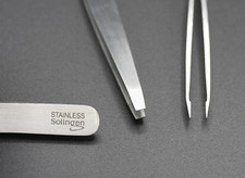 Pinzette gerade 10 cm Solingen