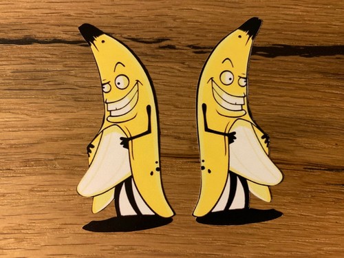 Banane aufkleber auto - banane,