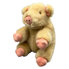 Sunkid Schwein Glücksschwein Sau Stofftier Kuscheltier Plüsch Braun Rosa ca 21cm