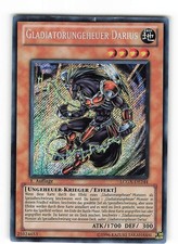 Yugioh GLADIATORUNGEHEUER DARIUS , lcgx-de244 Secret Rare deutsch Exc 1. Auflage