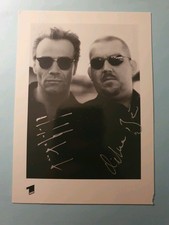 Klaus J. Behrendt, Dietmar Bär - Tatort Autogrammkarte original signiert