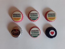 6 x Kronkorken Krombacher's Fassbrause Rhabarber/Streuobst, Quick-Cola, selten