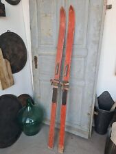 A9035 Alte Holzski | SKIER | SKI um 1950 | RAR | Super Winter Deko | ANTIK 169cm