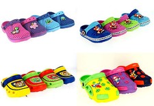 KINDER  CLOGS  SCHUHE  HAUSSCHUHE  SANDALEN  BADESCHUHE  PANTOLETTE  GR. 19 - 33