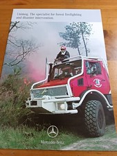 Prospekt Unimog firefighting sprache:english Traktor Schlepper Brochüre 15