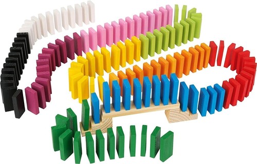 480 stück dominosteine holz - dominosteine,