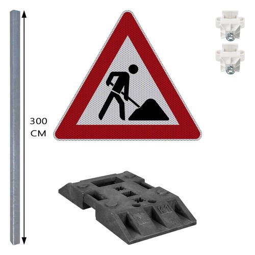 Schilder set achtung - schilder-set, 'achtung