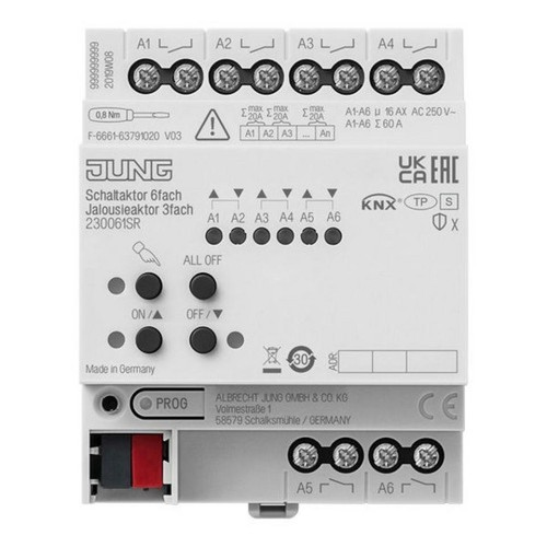 Jung 230061sr knx - jung, schaltaktor