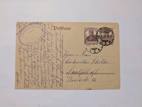 Deutsches reich ganzsache - deutsches,