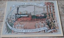 ANSICHTSKARTE BAHNHOF OHLIGS
