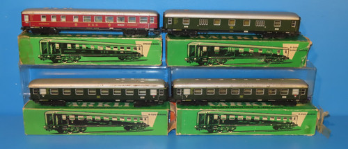 Märklin blech - 4x, h0