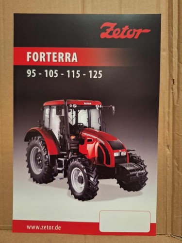Zetor forterra prospekt - forterra,