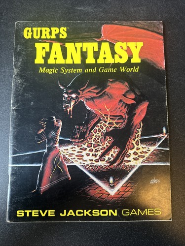 Gurps fantasy magic system and - gurps,